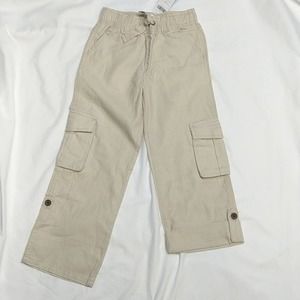 Gymboree Linen Blend Pants Capris size 7 NWT